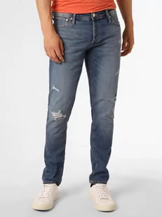 Jack & Jones - Jeansy męskie  Glenn, niebieski - Spodnie męskie - miniaturka - grafika 1