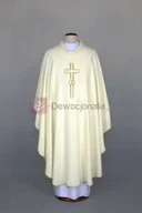 Szaty liturgiczne - Ornat haftowany z symboliką ślubną - miniaturka - grafika 1