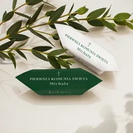 Cukierki - KRÓWKI podziękowanie Komunijne Butelkowa Zieleń 12szt - miniaturka - grafika 1