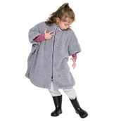 Śpiworki dla dzieci - PATULOVE Ponczo samochodowe BASIC GREY - miniaturka - grafika 1