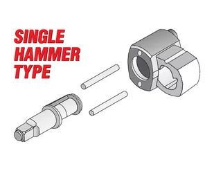 KLUCZ PNEUMATYCZNY 1/2" MINI 1200 Nm - Klucze pneumatyczne - miniaturka - grafika 4