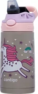 Bidony dla dzieci - Butelka dla dzieci Contigo Easy Clean 420ml - Flying Unicorn - miniaturka - grafika 1