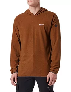 Regatta Męska bluza z kapturem Montes, lis/czarny, XXXL - Bluzy męskie - miniaturka - grafika 1