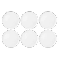 Talerze - SELTMANN LIDO BLACK LINE Zestaw 6 talerzy obiadowych 26 cm - miniaturka - grafika 1