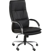 Fotele i krzesła biurowe - Fotel Obrotowy Pracowniczy Stanley Halmar Czarny - miniaturka - grafika 1