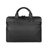 Torby na laptopy - Tucano Isotta Slim Bag - Torba MacBook Air 15"/ MacBook Pro 14” / Notebook 14” (czarny) - miniaturka - grafika 1