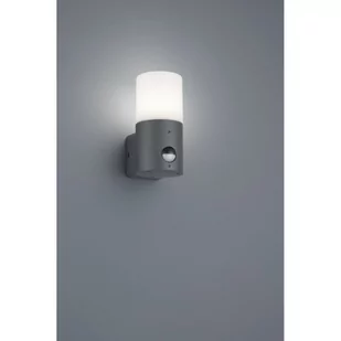 Trio Leuchten Hoosic zewnętrzna lampa ścienna, aluminium, antracyt/biały (222260142) - Lampy ścienne - miniaturka - grafika 2