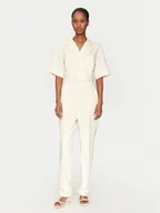 Kombinezony - Marella Kombinezon Banana 2513241011 Biały Slim Fit - miniaturka - grafika 1