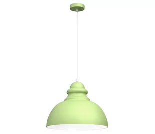 Milagro Corin MLP7983 lampa wisząca zwis 1x60W E27 zielona - Lampy sufitowe - miniaturka - grafika 2