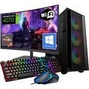 ZESTAW GAMINGOWY RYZEN 7 GEFORCE RTX 4070 32GB RAM 1TB NVMe WINDOWS WiFi - Zestawy komputerowe - miniaturka - grafika 1