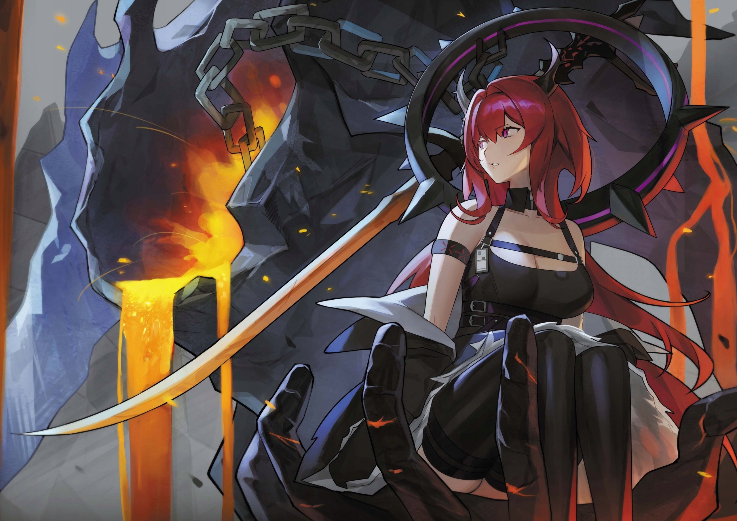 Plakat A1 gra anime Arknights