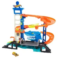 Tory, garaże, parkingi - Hot Wheels City Miejski port - Atak rekina - miniaturka - grafika 1