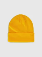 Czapki damskie - 4F czapka zimowa beanie pomarańczowy rozmiar uniwersalny - miniaturka - grafika 1