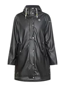 Kurtki i kamizelki sportowe damskie - Schmuddelwedda Płaszcz przeciwdeszczowy w kolorze czarnym - miniaturka - grafika 1