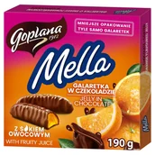 Inne słodycze - 190g MELLA MELLA GALARETKA W CZEKOLADZIE O SMAKU POMARAŃCZOWYM zakupy dla domu i biura 5100982 - miniaturka - grafika 1