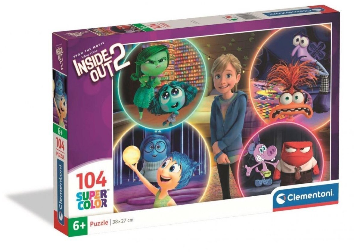 CLE puzzle 104 SuperKolor Inside Out 2 25071