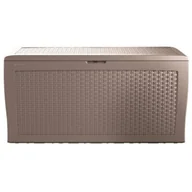 Skrzynie ogrodowe - Keter Skrzynia ogrodowa do przechowywania Samoa Rattan brązowy, 270 l, 117 x 57 x 45 cm - miniaturka - grafika 1