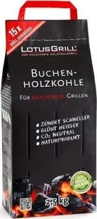 WĘGIEL DRZEWNY LOTUSGRILL 2,5 KG - Akcesoria do grilla - miniaturka - grafika 1