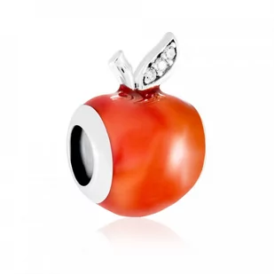 Murrano Charms Koralik Srebrny RAJSKIE JABŁKO SR-125 - Charmsy - miniaturka - grafika 1