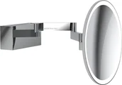 Lusterka do makijażu - Lusterko kosmetyczne powiększające x5 Vision chrom ścienne - miniaturka - grafika 1