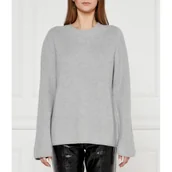 Swetry damskie - Michael Kors Wełniany sweter | Relaxed fit - miniaturka - grafika 1