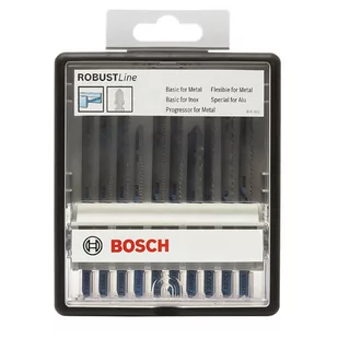 Bosch Zestaw wytrzymałych wyrzynarek Metal Expert z trzonkiem T 10-częściowy 2607010541 1 zest - Akcesoria do elektronarzędzi - miniaturka - grafika 2