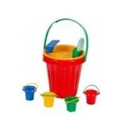 Zabawki do piasku - Zestaw do piasku z wiaderkiem Macyszyn Toys - miniaturka - grafika 1