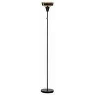 Lampy stojące - Lampa podłogowa metalowa czarno-złota TALPARO - miniaturka - grafika 1