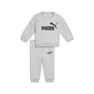 Zestaw dla małych dzieci Minicats Essentials z bluzą PUMA Light Gray Heather - Odzież sportowa dziecięca - miniaturka - grafika 1