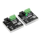 Akcesoria do monitoringu - Zestaw aktywnych konwerterów do transmisji danych z sieci Ethernet oraz zasilania PoE BCS-X2W/IP100 - miniaturka - grafika 1