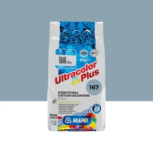 Fuga Ultracolor Plus Avio 167 5 kg. Mapei - Zaprawy budowlane - miniaturka - grafika 1
