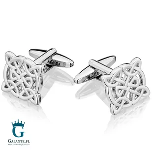 Spinki do mankietów Celtic silver SD-2137 - Spinki do mankietów i krawatów - miniaturka - grafika 1
