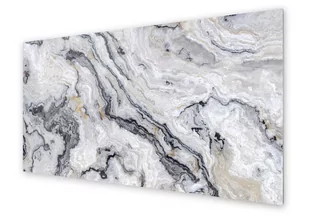 Panel kuchenny HOMEPRINT Nowoczesny szary marmur 100x50 cm - Dekoracje domu - miniaturka - grafika 1