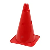 Wyposażenie sportowe i gimnastyczne - PACHOŁEK VCM-15H12 38cm czerwony z otworami VINEX - Kolor - czerwony - miniaturka - grafika 1