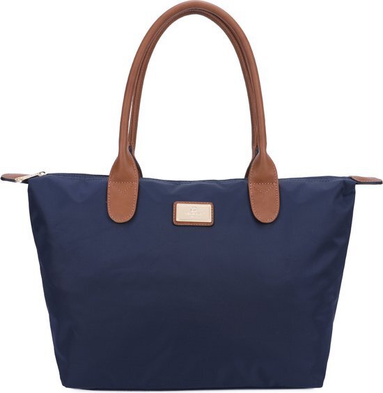 Torebka damska Gallantry - Schoudertas, Handbag, Shopper, Strandtas, Boodschappentas - D. Blue