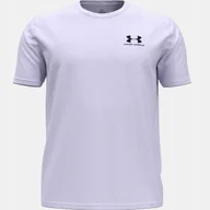 Koszulki męskie - T-SHIRT MĘSKI UNDER ARMOUR KOSZULKA MĘSKA SPORTOWA BASIC - miniaturka - grafika 1
