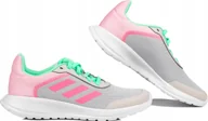 Buty sportowe damskie - Buty Dziecięce Adidas Tensaur Run 2.0 K Beżowo-różowo-zielo r 38 - miniaturka - grafika 1