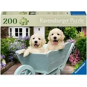 Puzzle - Puzzle RAVENSBURGER Golden Retriever 12001368 (200 elementów) - miniaturka - grafika 1