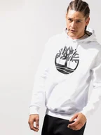 Bluzy męskie - Bluza męska z kapturem Timberland TB0A2BJH M Biały/Czarny (194115637661). Bluzy z kapturem męskie - miniaturka - grafika 1