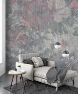 Tapety - Fototapeta Kwiatowy fresk - miniaturka - grafika 1