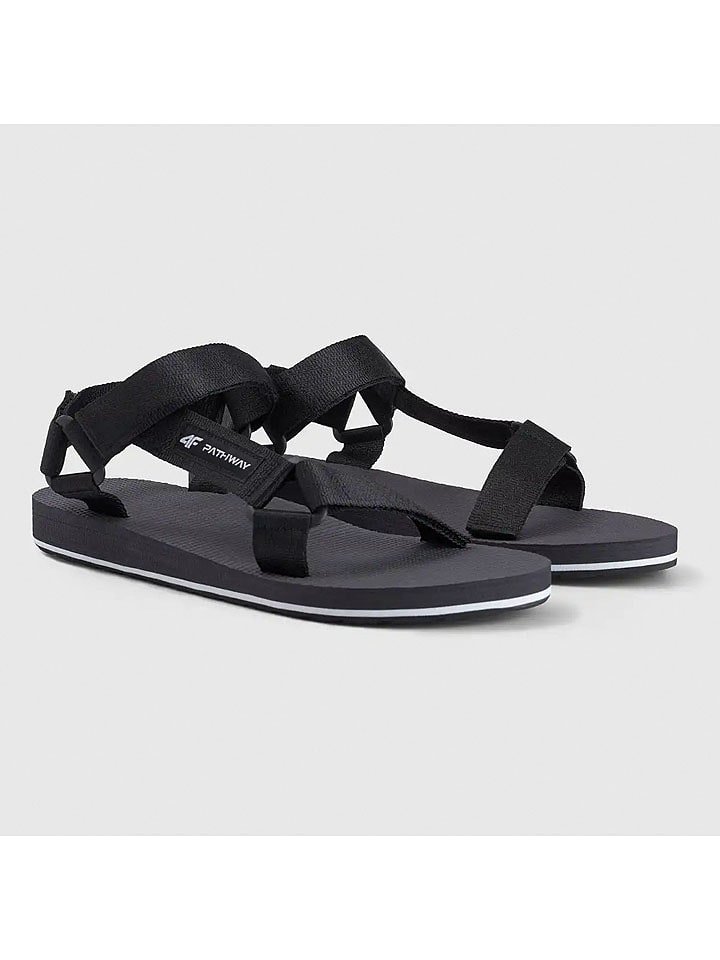 4F Sandały w kolorze czarnym