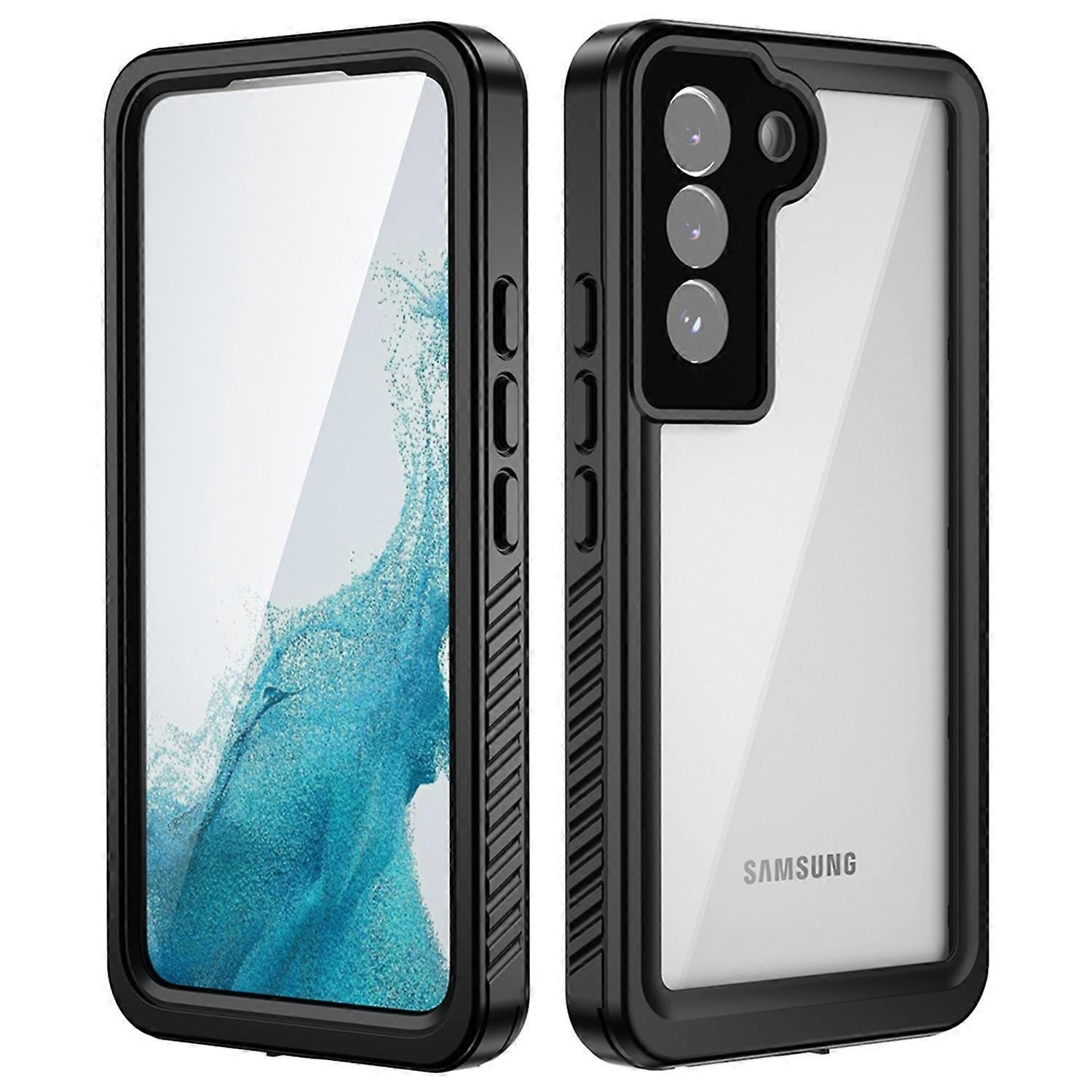 Seria REDPEPPER FS do Samsung Galaxy S22 5G Przezroczyste wodoodporne etui na telefon IP68 IP6X