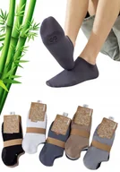 Skarpetki męskie - Stopki ABS Antypoślizgowe Męskie Skarpetki Bambusowe Kolorowe 5-PAR 39-42 - miniaturka - grafika 1