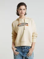 Bluzy damskie - G-Star Bluza w kolorze kremowym - miniaturka - grafika 1