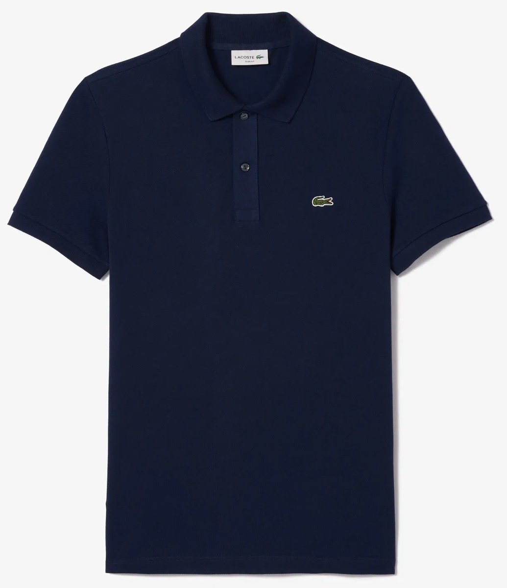 LACOSTE GRANATOWE POLO MĘSKIE KOSZULKA POLO MODEL PH4012 / XXL