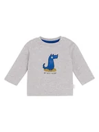 Kaftaniki dla niemowląt - Noppies Koszulka w kolorze szarym - miniaturka - grafika 1