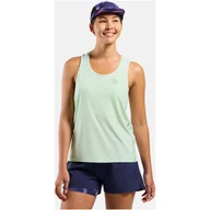 Koszulki sportowe damskie - Koszulka bez rękawów damska Odlo ZEROWEIGHT CHILL-TEC Tank crew neck - miniaturka - grafika 1