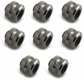 Chłodzenie wodne - XSPC Przyłącze G1/4" do 14mm Hardtube czarny chrom - 8 sztuk - miniaturka - grafika 1