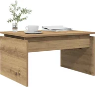 Ławy i stoliki kawowe - vidaXL Stolik kawowy Artisan dąb 68x50x38 cm materiał drewnopochodny - miniaturka - grafika 1