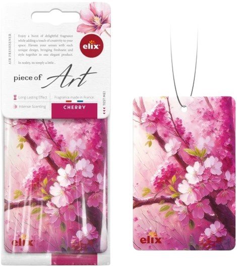 Cellulozowa Zawieszka Zapachowa do Auta lub Domu Piece of Art - Cherry